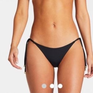 NWT Vitamin A Black Elle Adjustable Tie Bottom